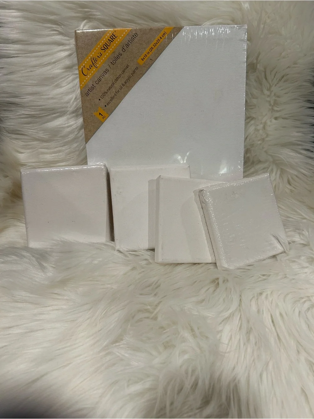 White Artist Canvas Set - Multipack